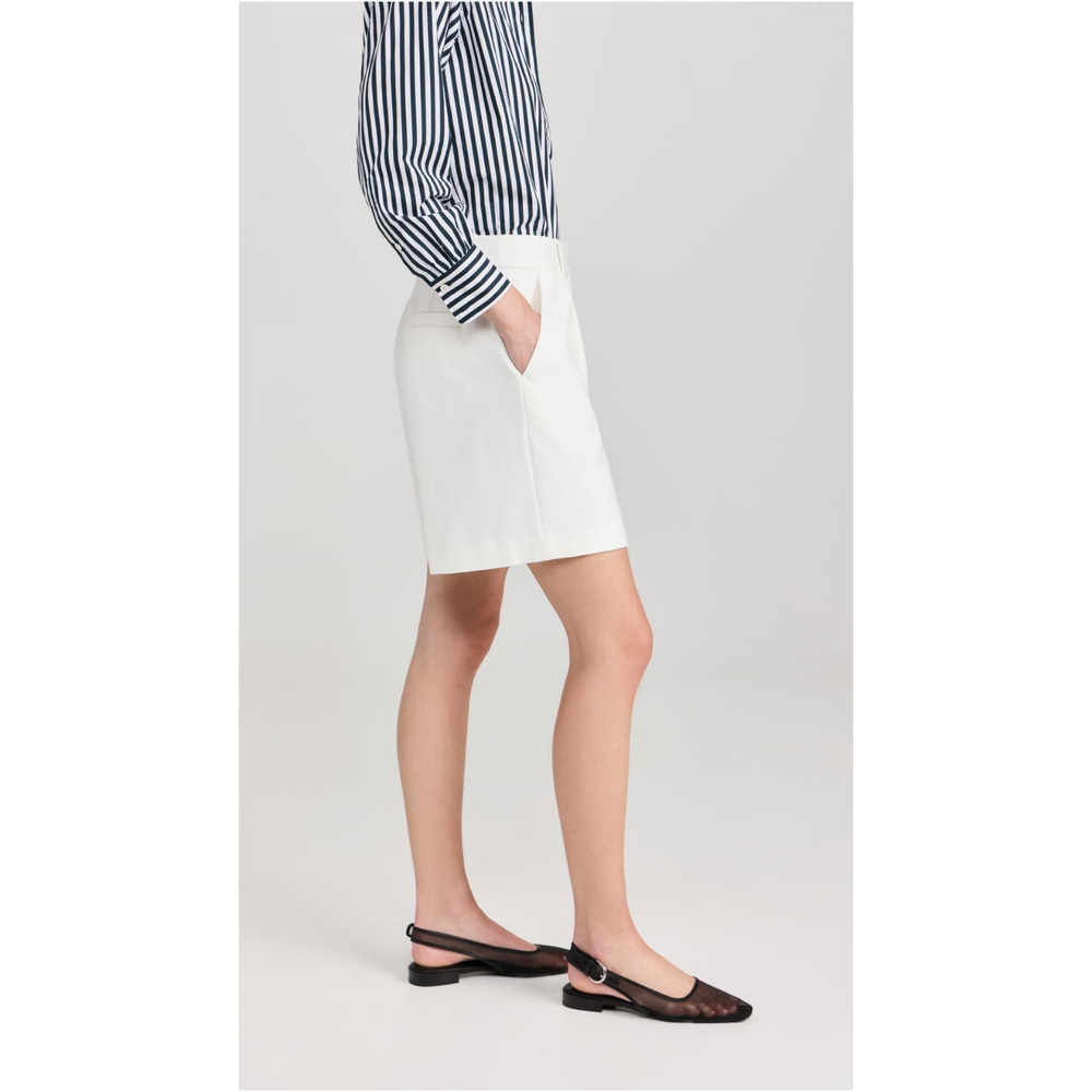 Rag & Bone Irina Ponte Shorts White - XXS - Picture 3 of 7